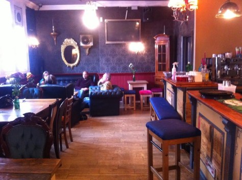 The interior of The Steam Crane