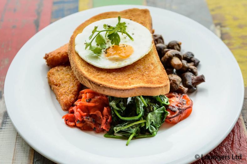 Lounge veggie breakfast