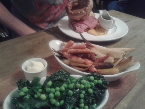 The Steam Crane roast dinner