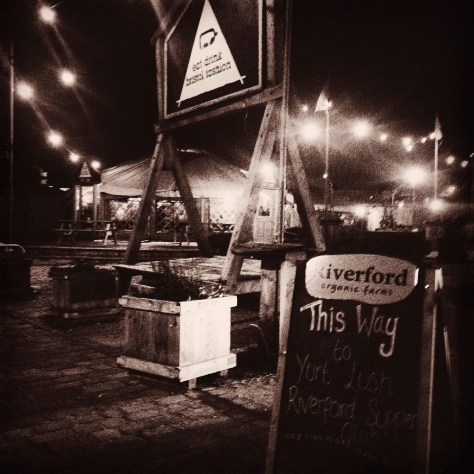 riverford at Yurt Lush