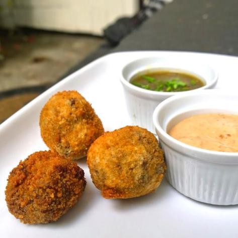Ox cheek croquetas at Fuego