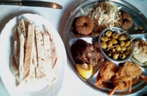 Starter selection at La Casbah - a mini feast. (Credit: Maria's Bristol)