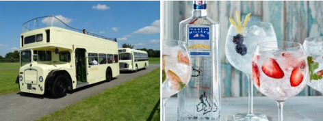 Martin Miller gin bus