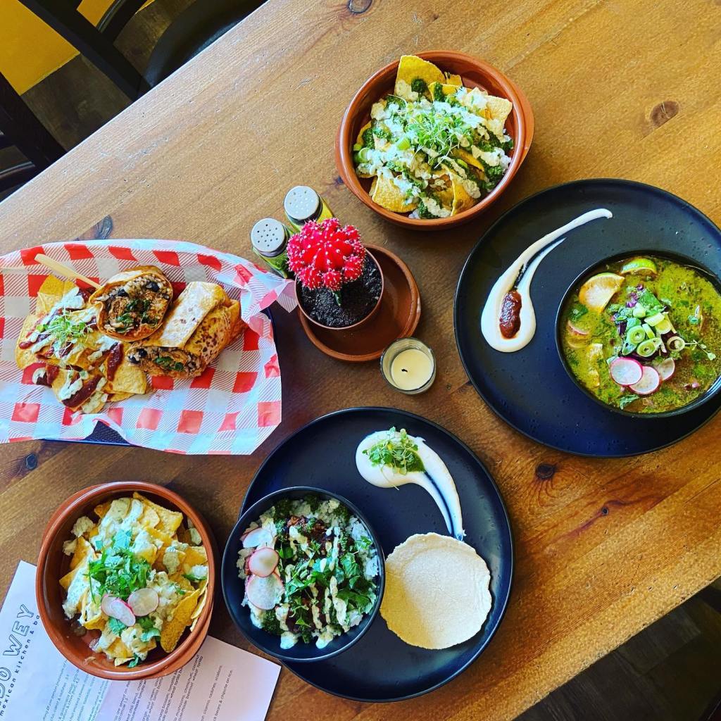 Dishes at Chido Wey Bristol