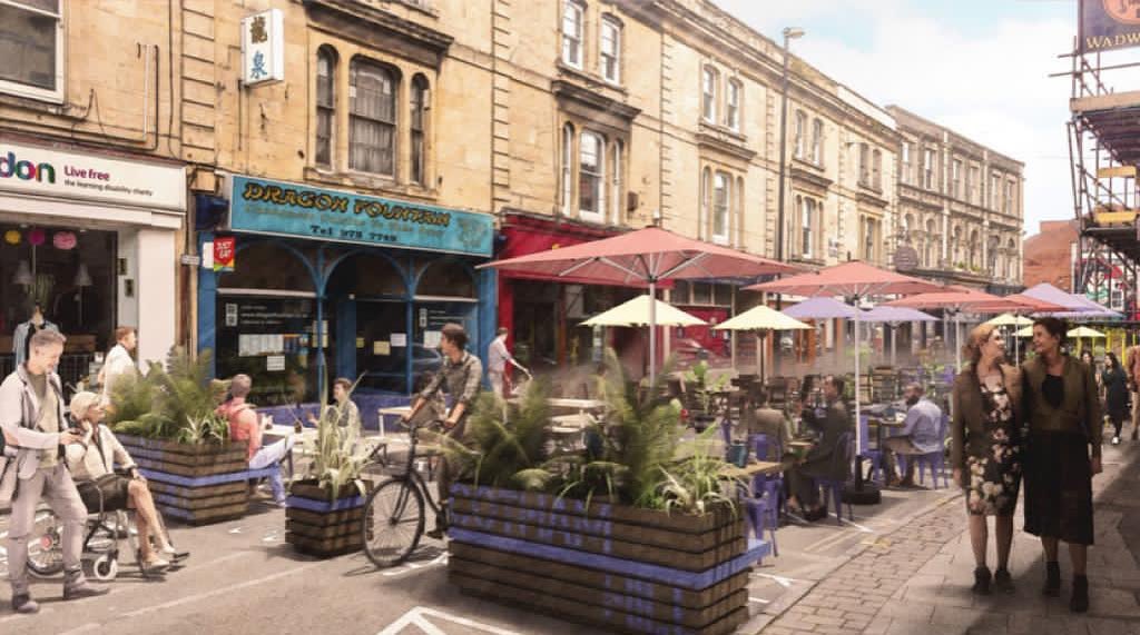 Cotham Hill pedestrianisation, Bristol