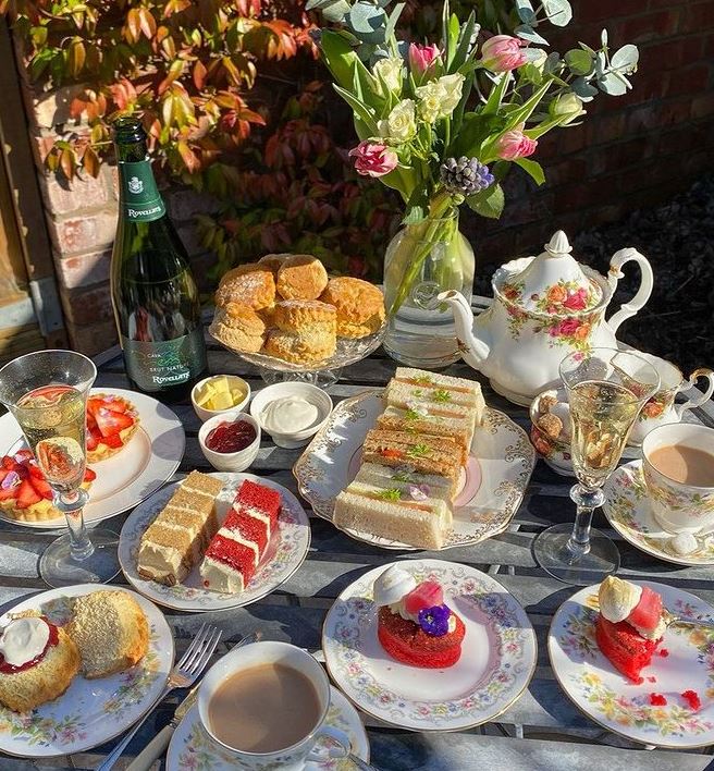 Afternoon tea from Skyboat Cafe Bristol