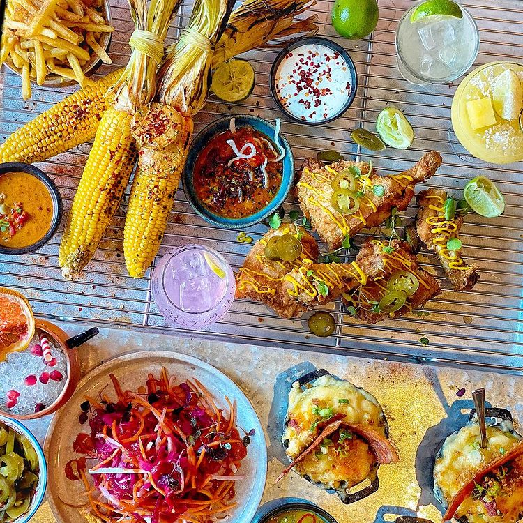 Backyard Bristol fried chicken and sides