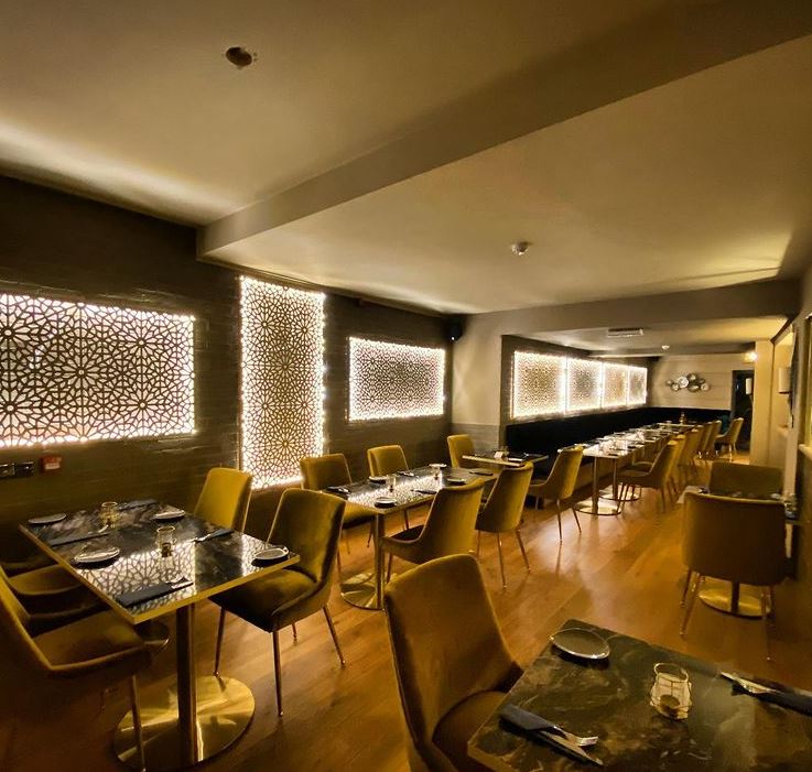 Haveli the Yard restaurant interior