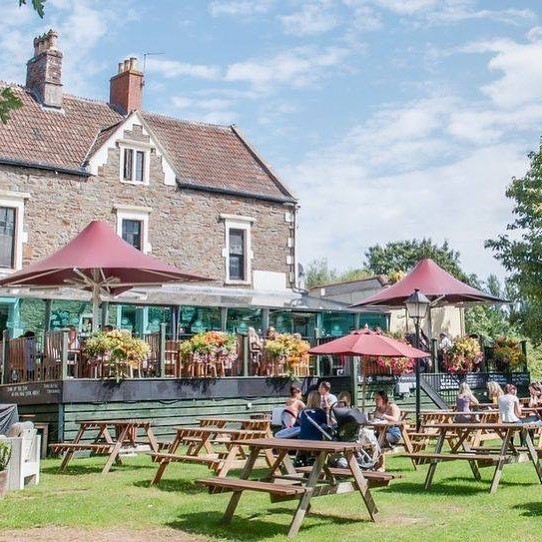 Pub garden at The Lock Keeper