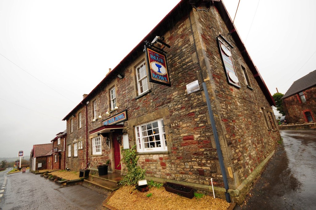 Exterior of The Blue Bowl