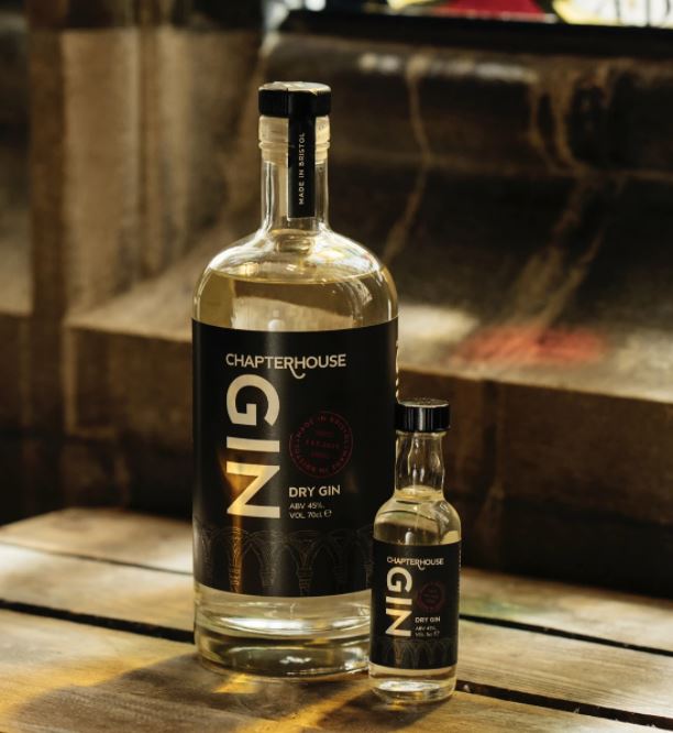bottles of chapterhouse gin
