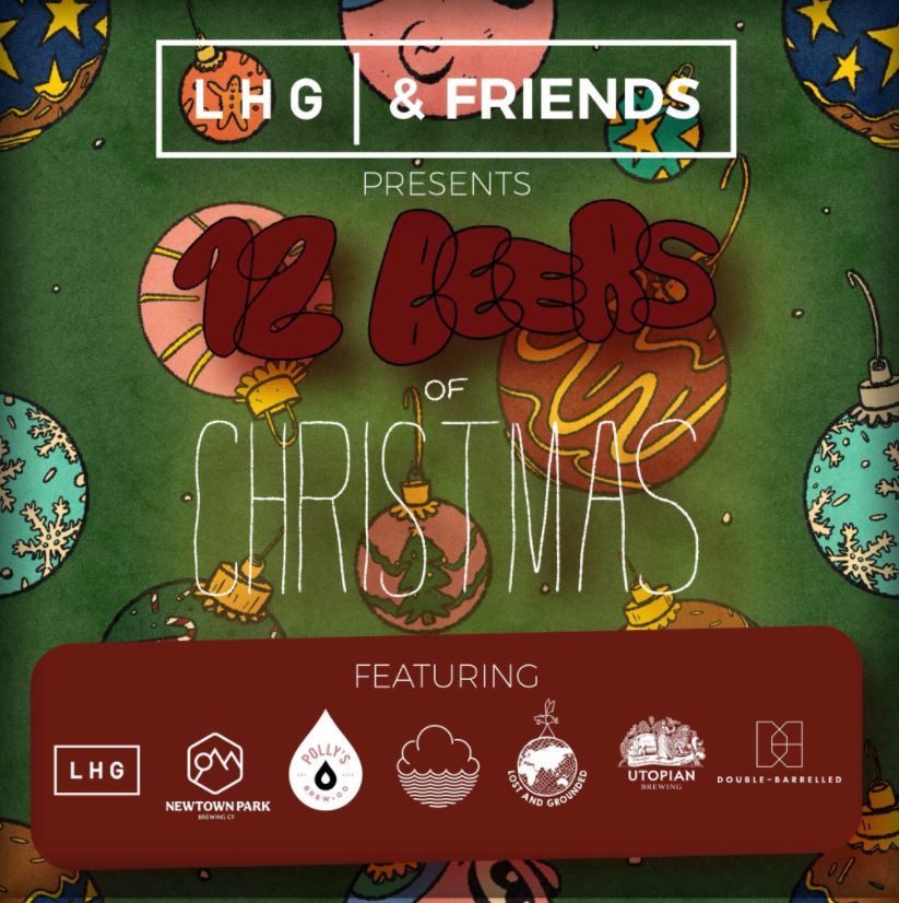 LHG 12 Beers of Christmas poster