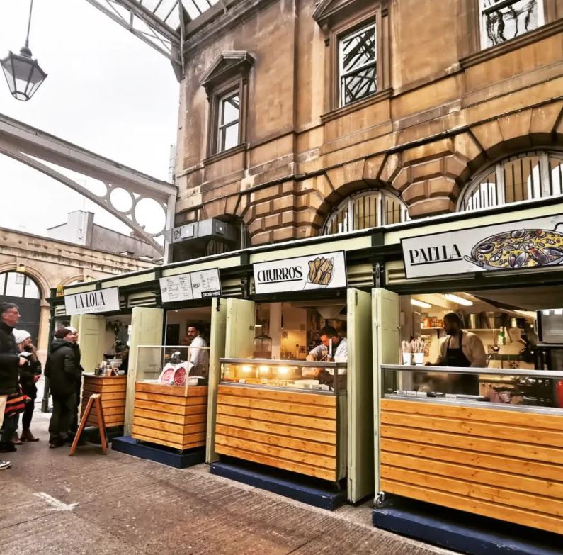 La Lola tapas in St Nicholas Market