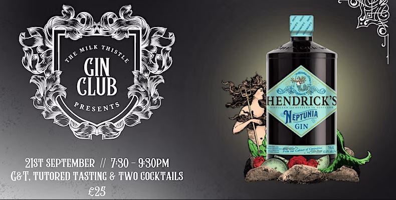 Hendricks Gin Club poster