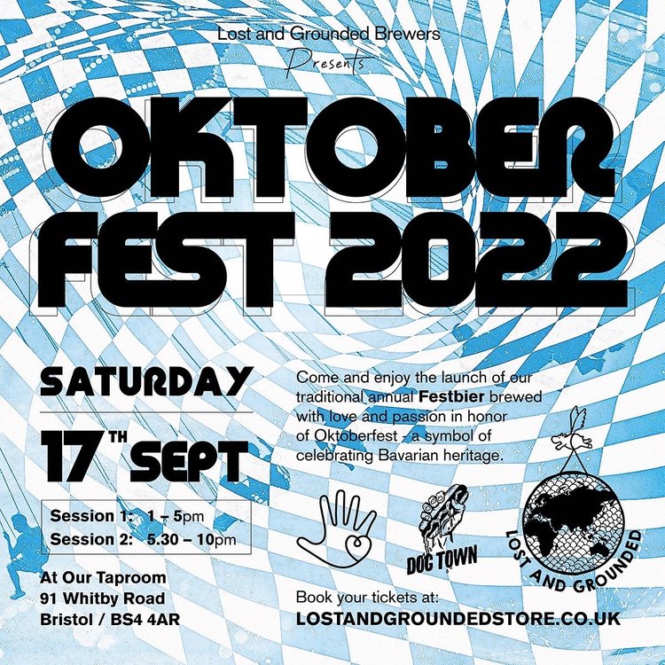 Oktoberfest at Lost & Grounded poster