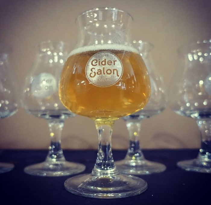 Cider Salon glass