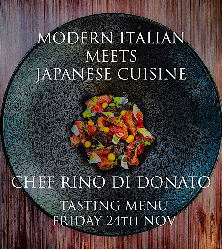 Modern Italian meets Japanese cuisine