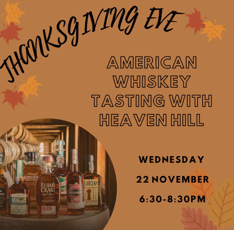 Thanksgiving whisky tasting