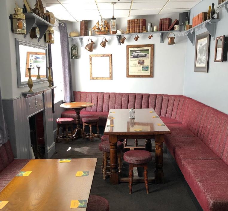 Interior of The Avon Packet