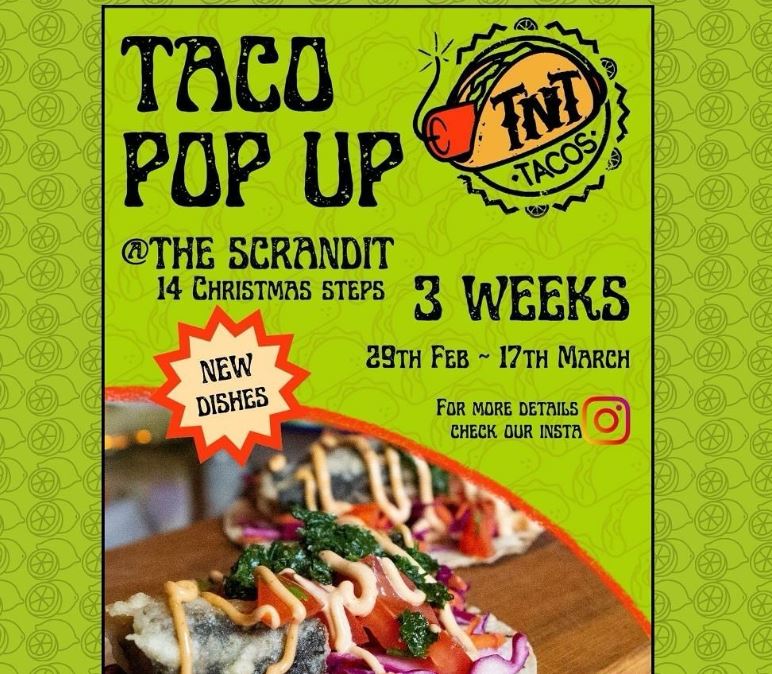 Taco Pop Up poster