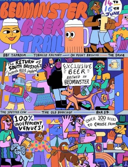 Bedminster Beer Trail poster