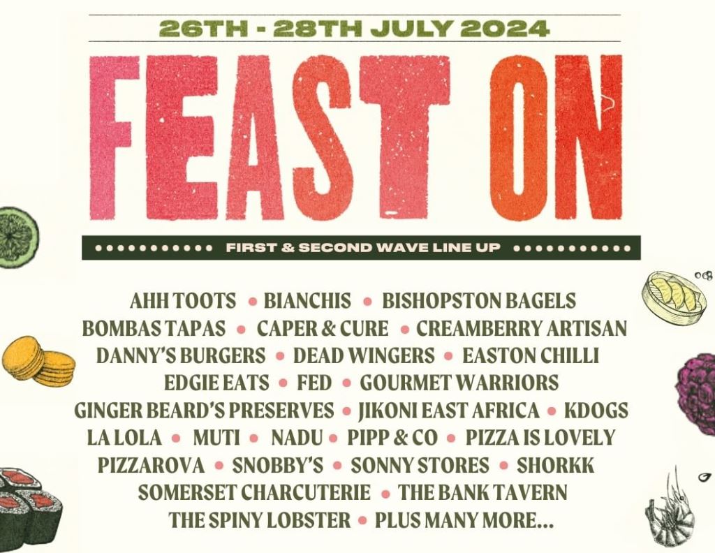 Feast On Bristol lineup 2024