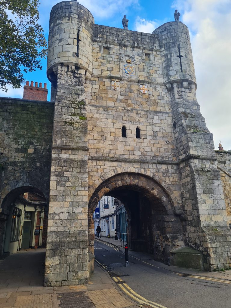 Medieval gatehouse in York