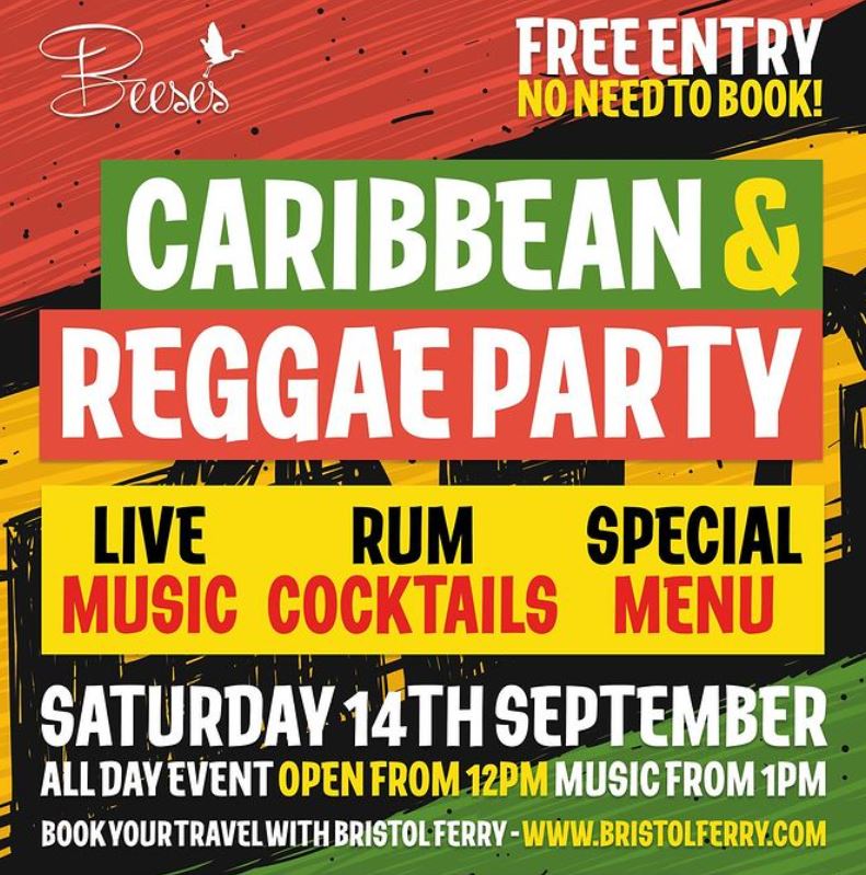 Caribbean and Reggae party at Beeses Bristol