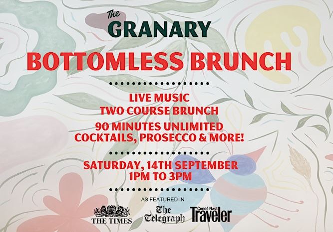 The Granary bottomless brunch