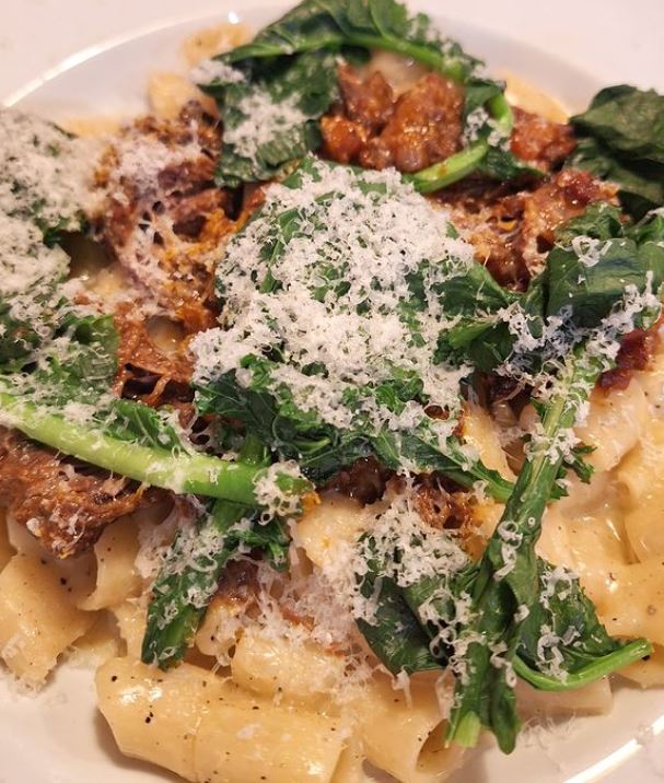 Ox cheek ragu and pasta at Pazzo