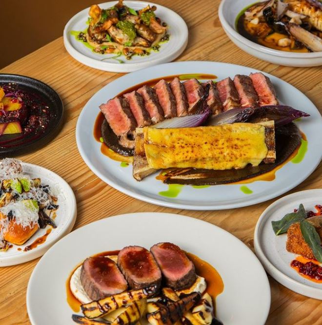 Dishes at BANK in Totterdown