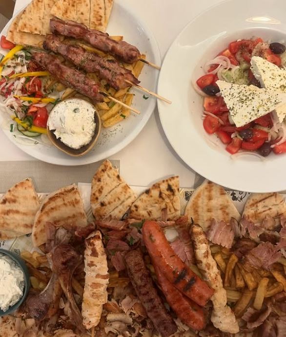 Greek dishes at Elea in Bristol