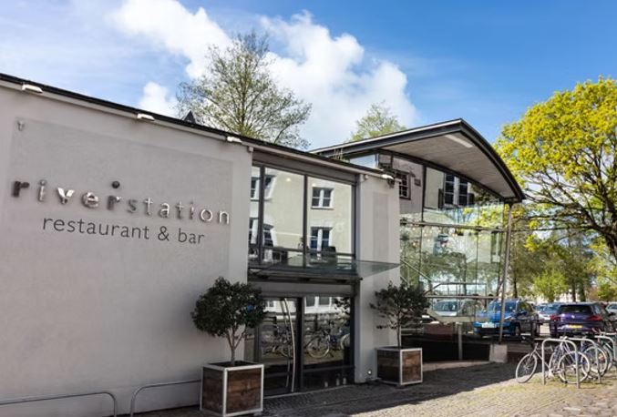 Exterior of Riverstation restaurant