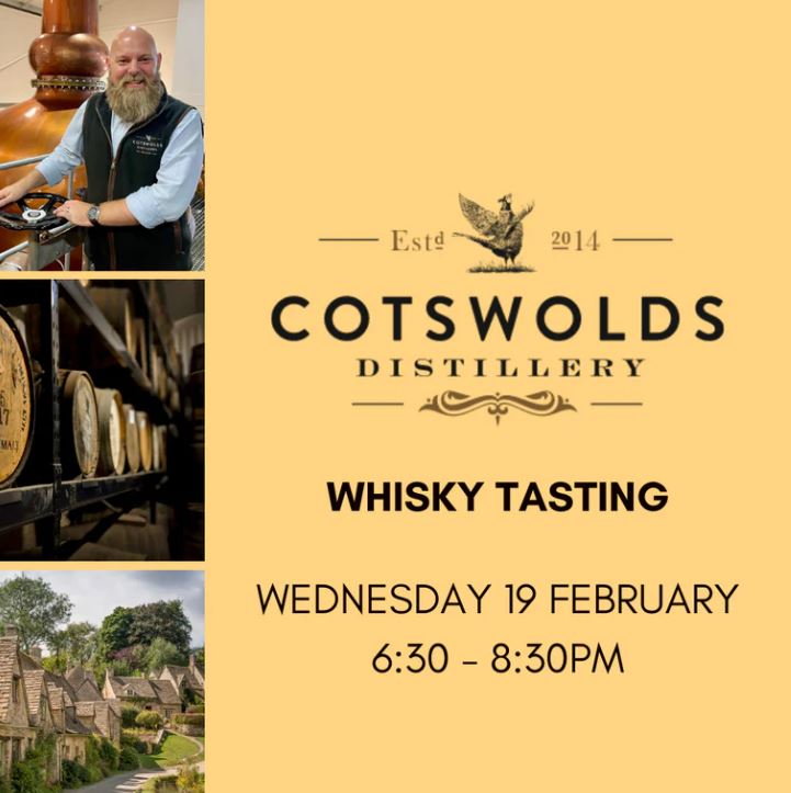 Cotswold Distillery whisky tasting at Spirited