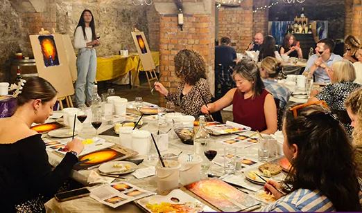 Paint and sip at Averys