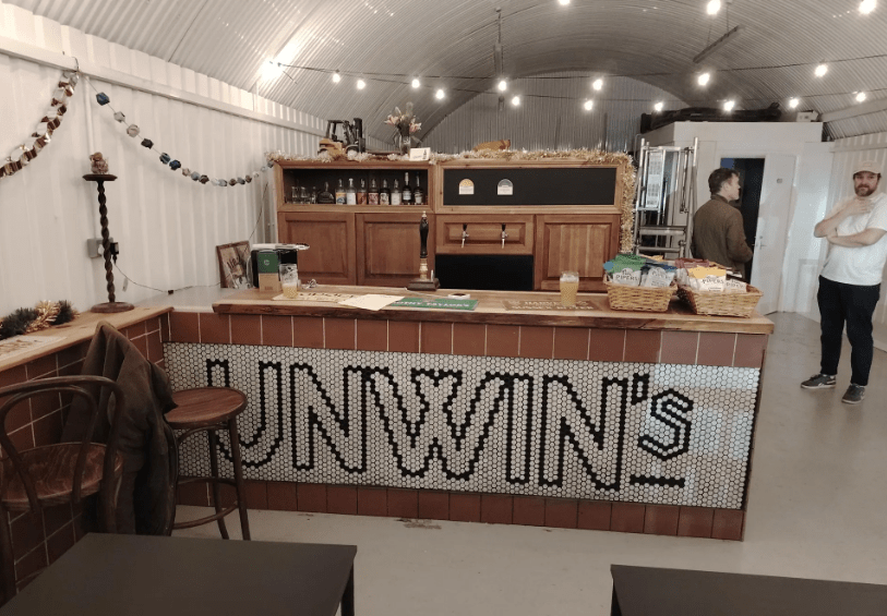 Unwins brewery taproom