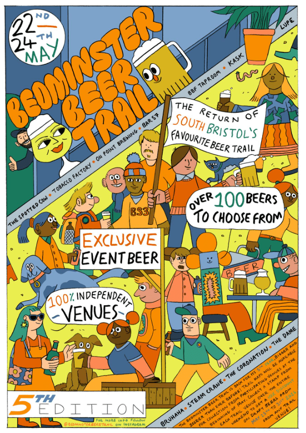 Bedminster Beer Trail poster