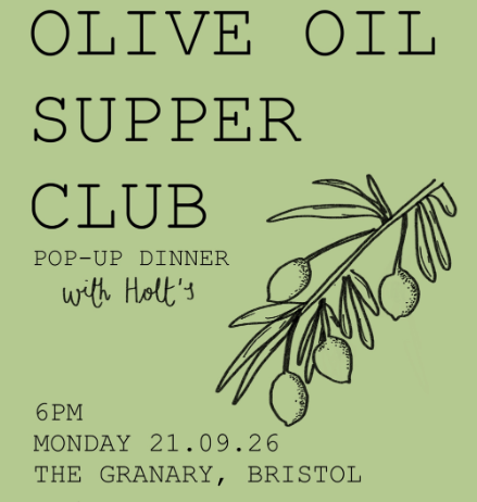Olive Oil Supper Club poster