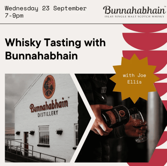Whisky Tasting with Bunnahabhain
